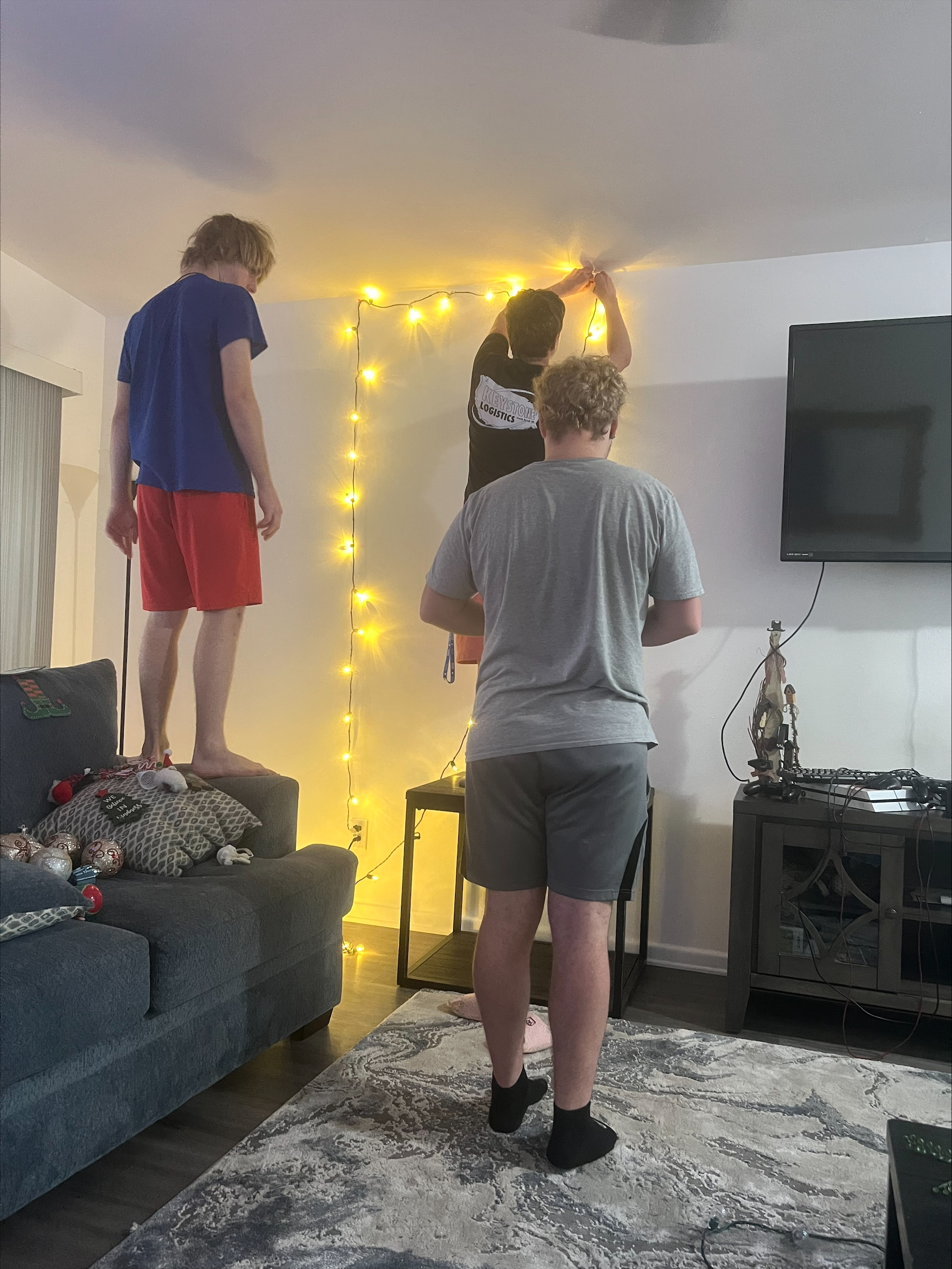 Decorating for Christmas
